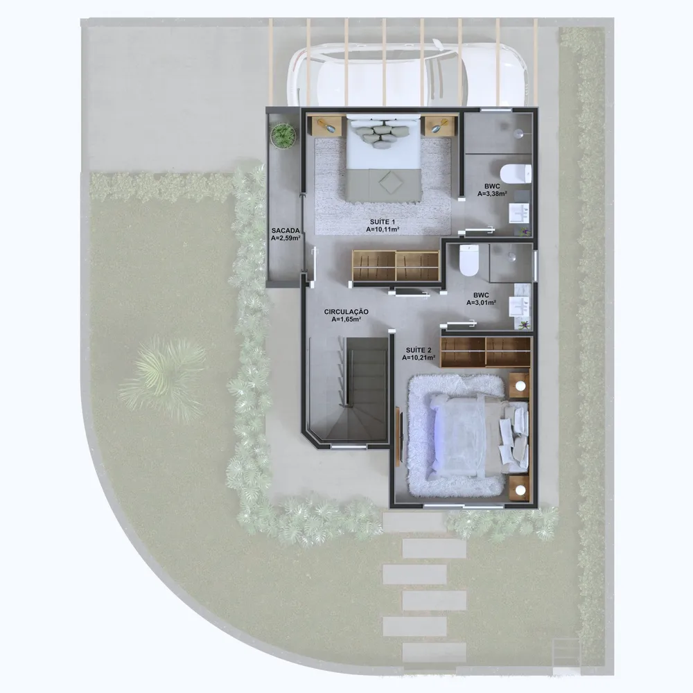 Sobrado, 3 quartos, 110 m² - Foto 8
