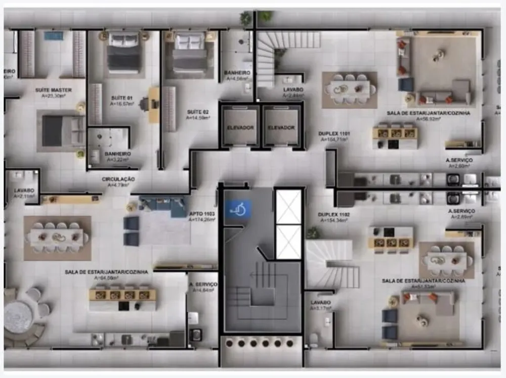 Apartamento, 3 quartos, 92 m² - Foto 4