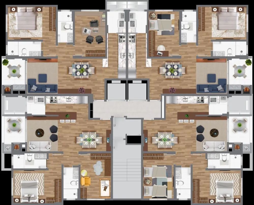 Apartamento, 2 quartos, 76 m² - Foto 11