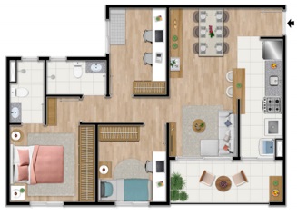 Apartamento à venda com 3 quartos, 63m² - Foto 22