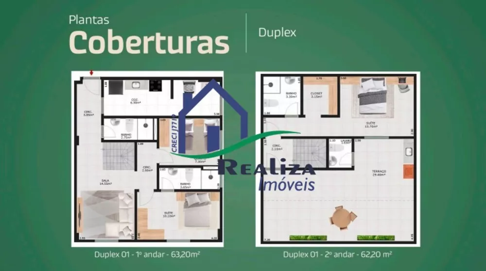 Apartamento, 3 quartos, 62 m² - Foto 15