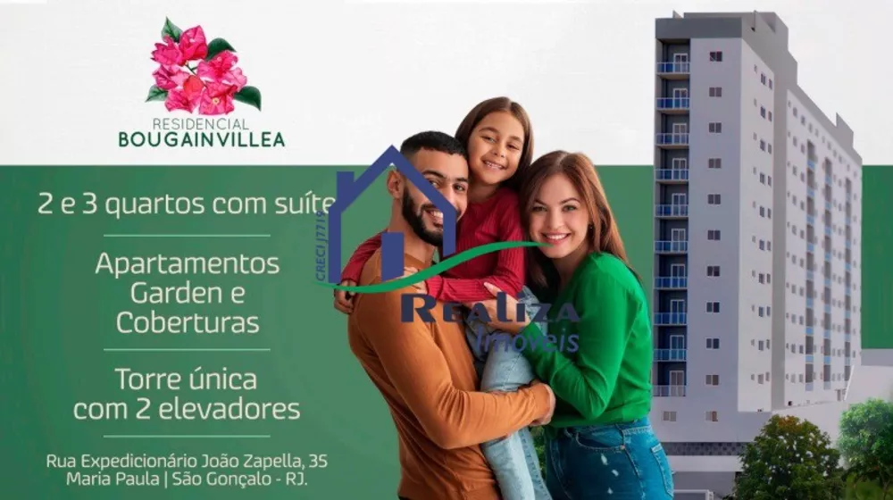 Apartamento, 3 quartos, 62 m² - Foto 1