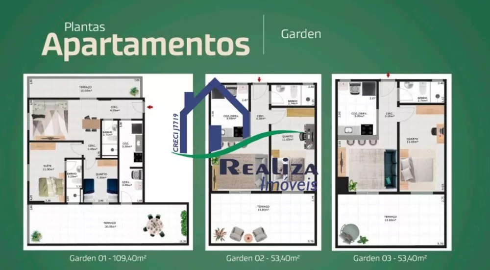 Apartamento, 3 quartos, 62 m² - Foto 14