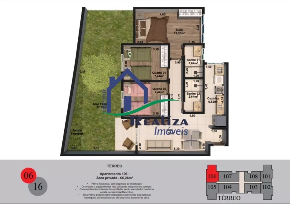 Apartamento, 2 quartos, 52 m² - Foto 8