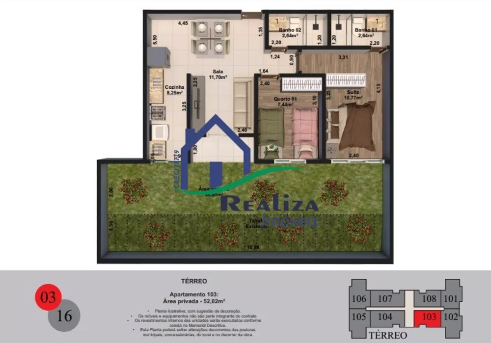 Apartamento, 2 quartos, 52 m² - Foto 5
