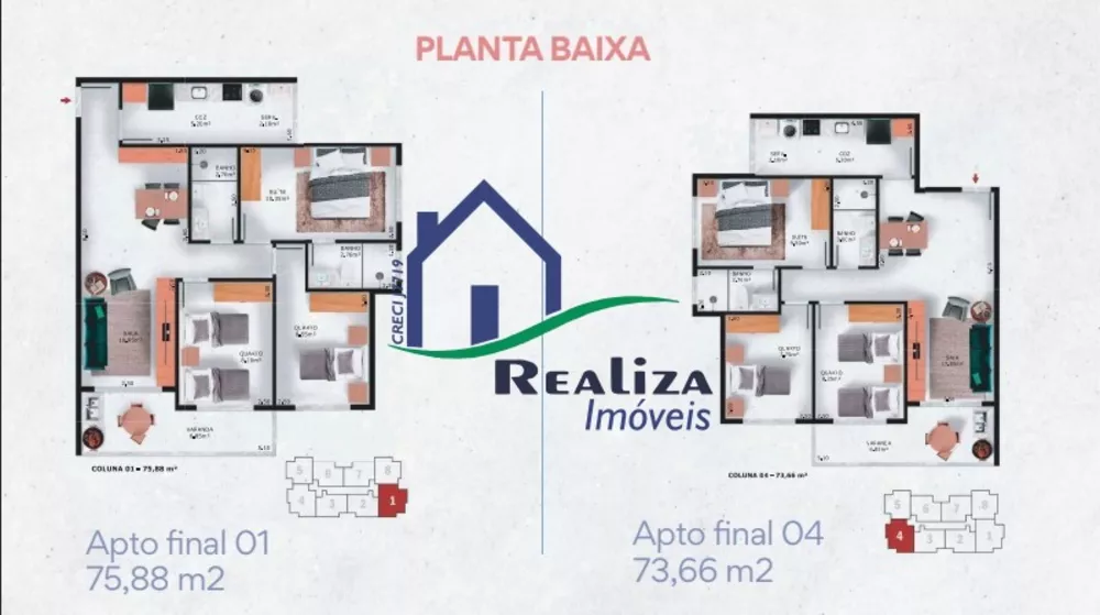 Apartamento, 3 quartos, 75 m² - Foto 10