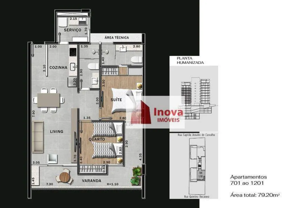 Apartamento, 2 quartos, 79 m² - Foto 13