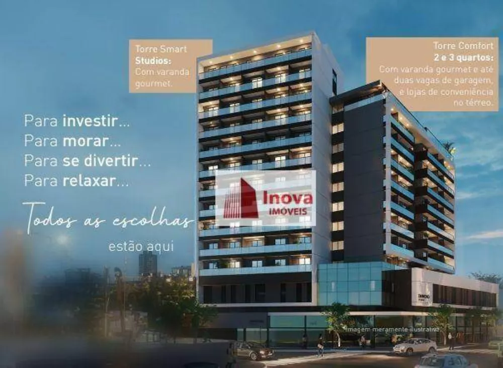Apartamento à venda com 2 quartos, 62m² - Foto 1