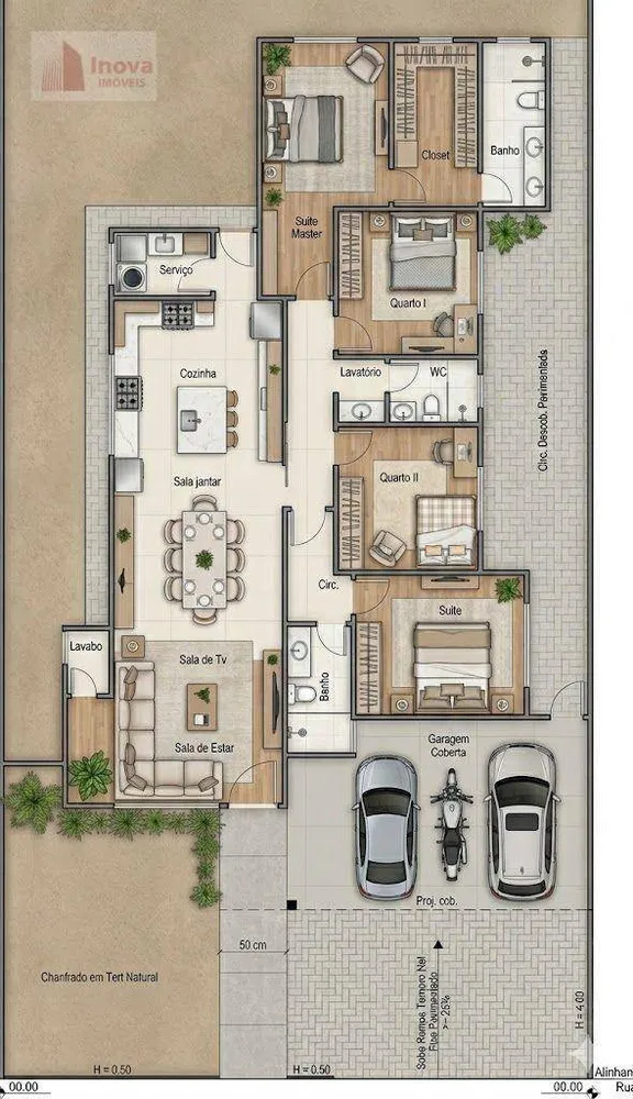 Casa, 4 quartos, 196 m² - Foto 2