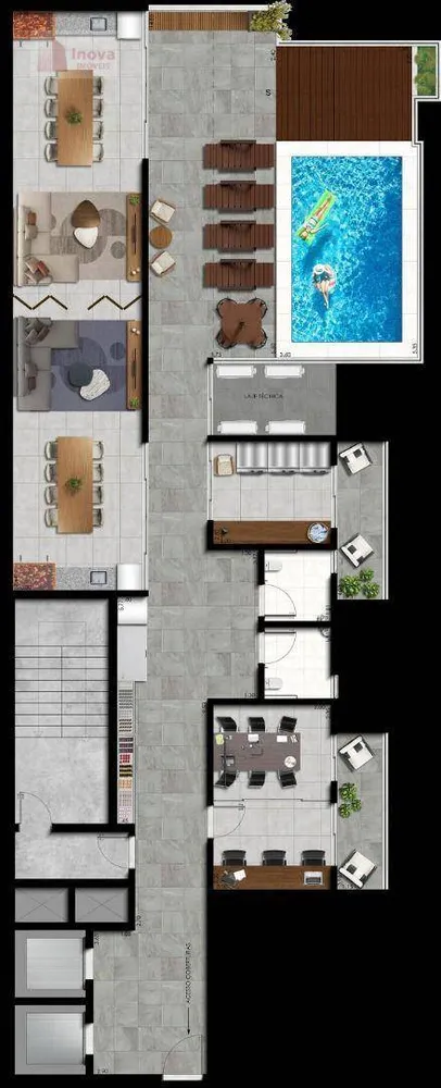 Apartamento, 1 quarto, 25 m² - Foto 12