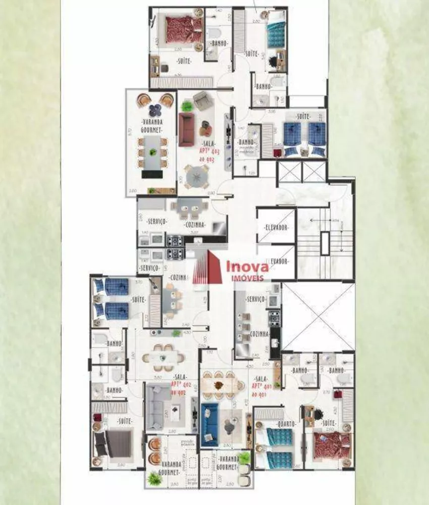 Apartamento à venda com 3 quartos, 100m² - Foto 4