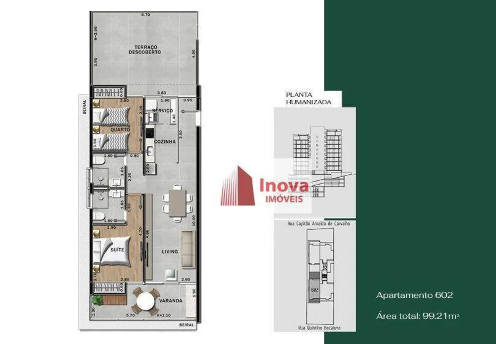 Apartamento, 2 quartos, 100 m² - Foto 9