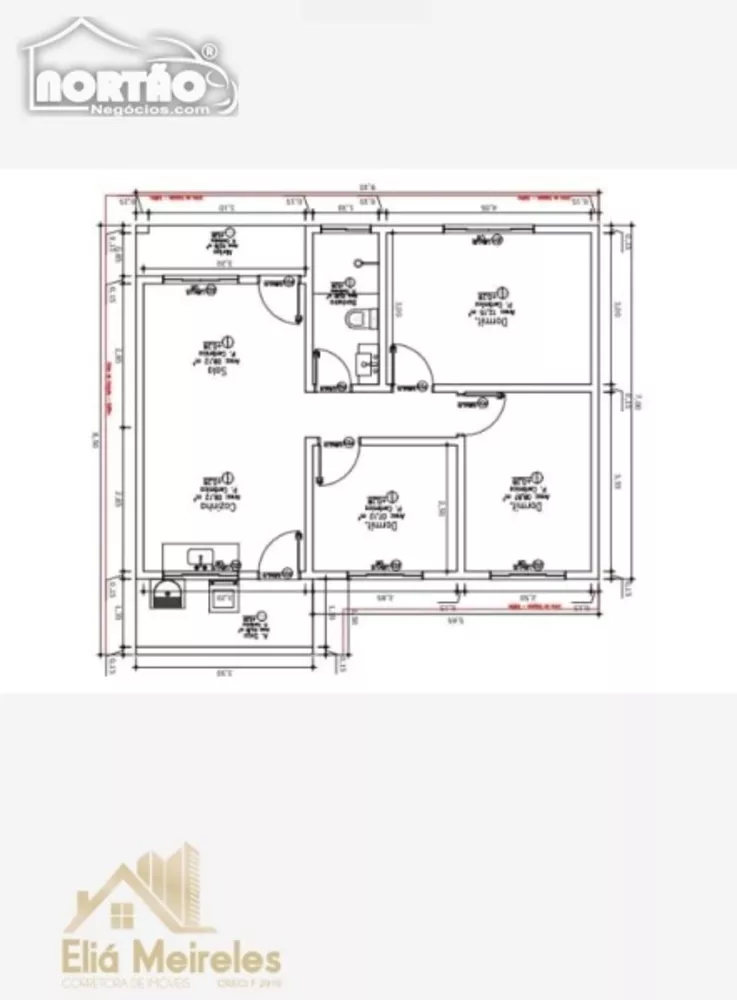 Casa à venda com 4 quartos, 70m² - Foto 2