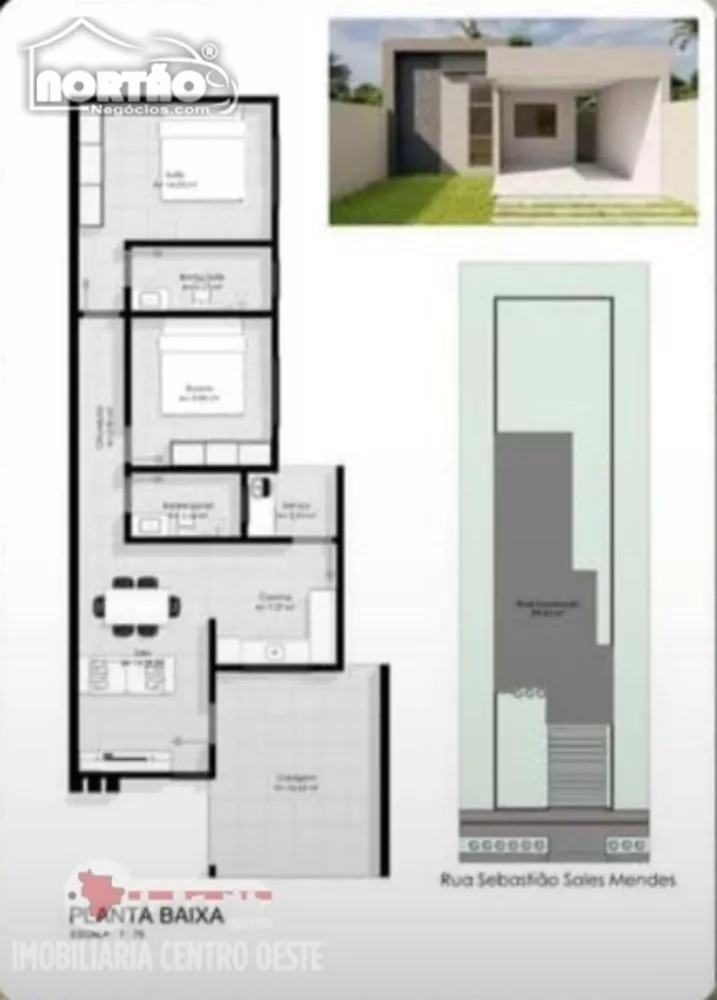 Casa à venda com 2 quartos, 89m² - Foto 2