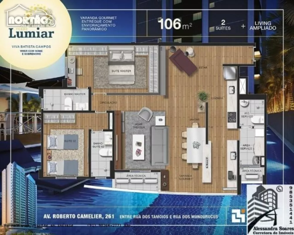 Casa à venda com 3 quartos, 106m² - Foto 6