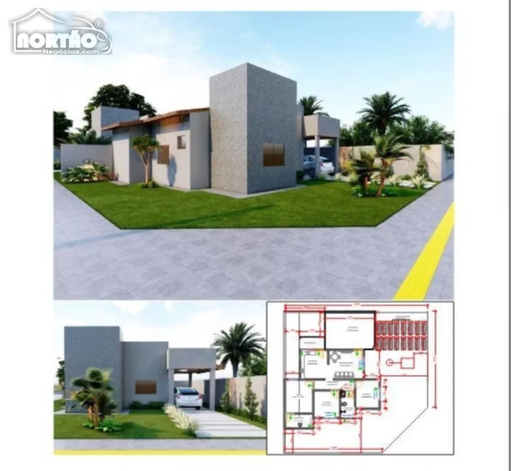 Casa à venda com 3 quartos, 70m² - Foto 2