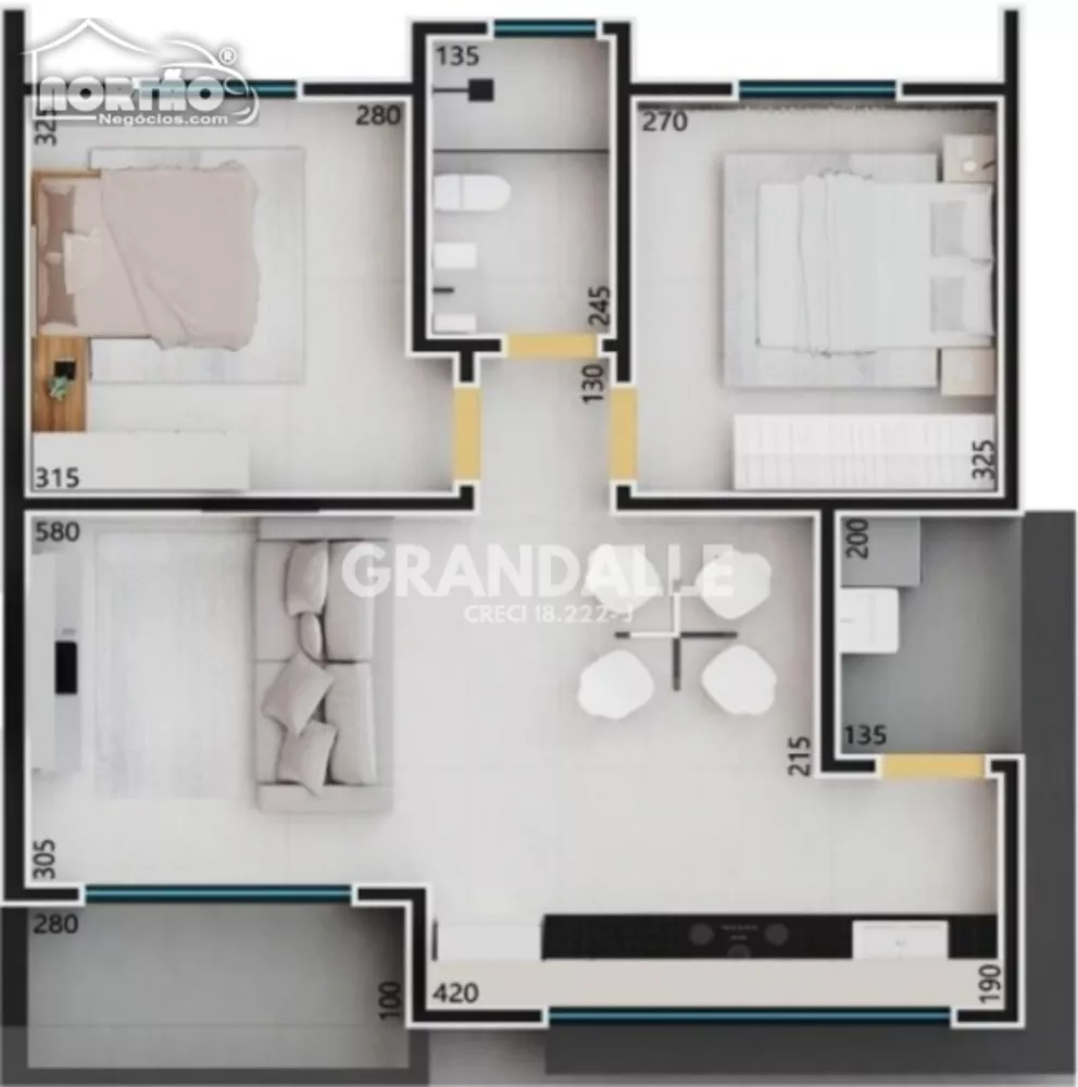 Casa à venda com 2 quartos, 200m² - Foto 2