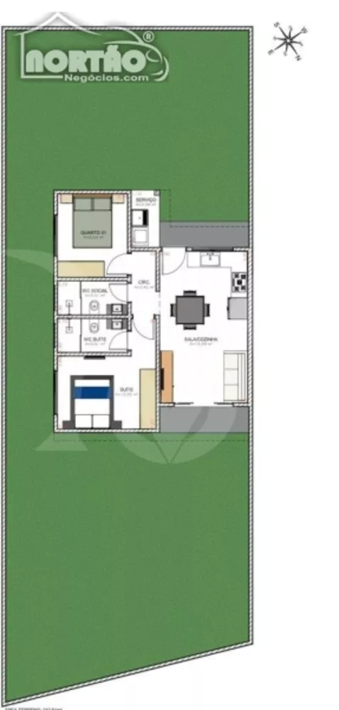 Casa à venda com 3 quartos, 60m² - Foto 4