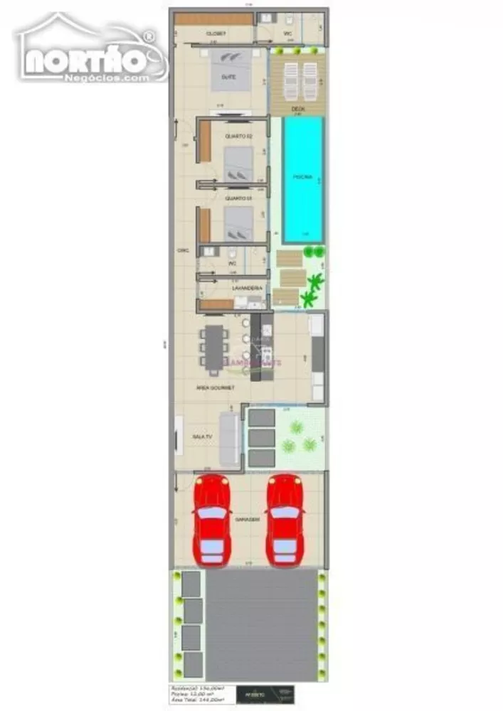 Casa, 4 quartos, 148 m² - Foto 3