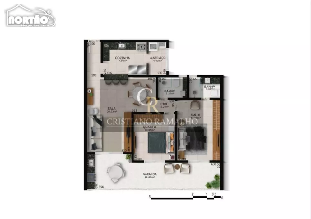 Casa, 3 quartos, 88 m² - Foto 3