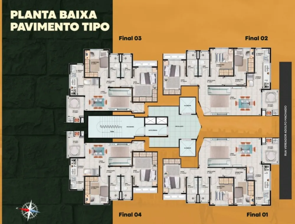 Apartamento, 3 quartos, 68 m² - Foto 11