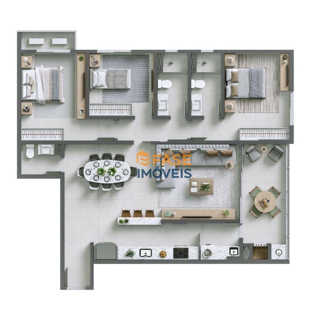 Apartamento, 3 quartos, 120 m² - Foto 16
