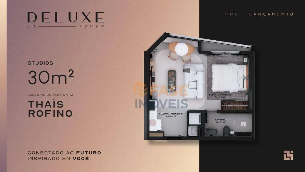 Apartamento, 1 quarto, 30 m² - Foto 1