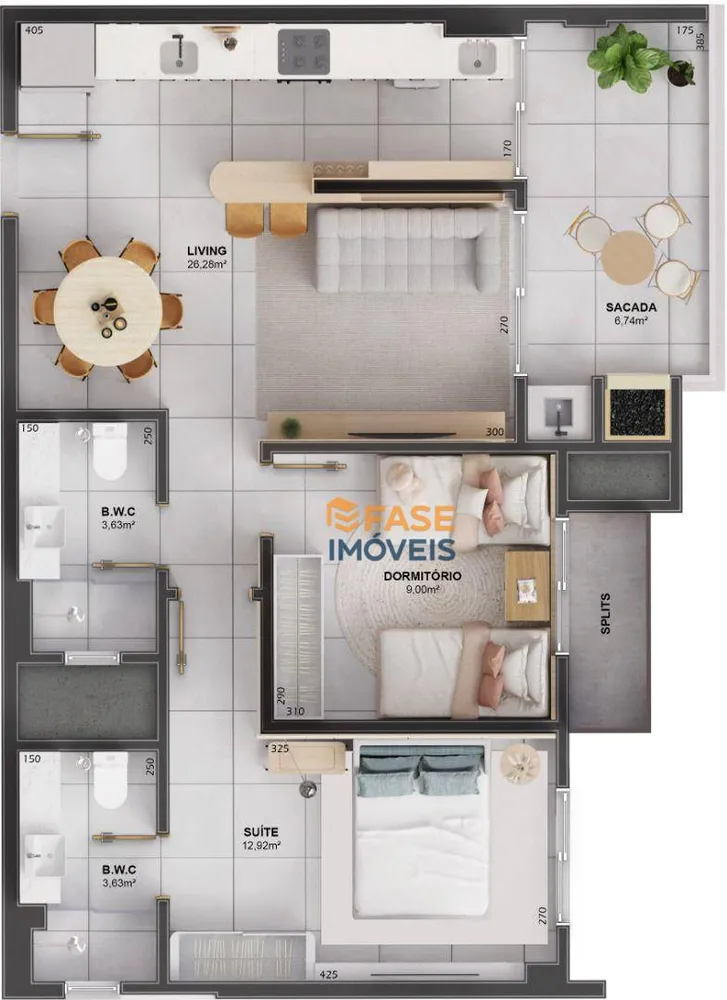 Apartamento, 2 quartos, 72 m² - Foto 17