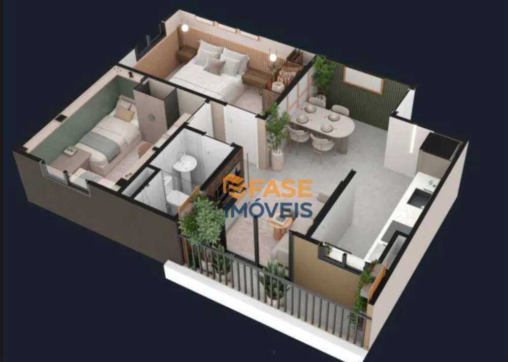 Apartamento, 2 quartos, 45 m² - Foto 8