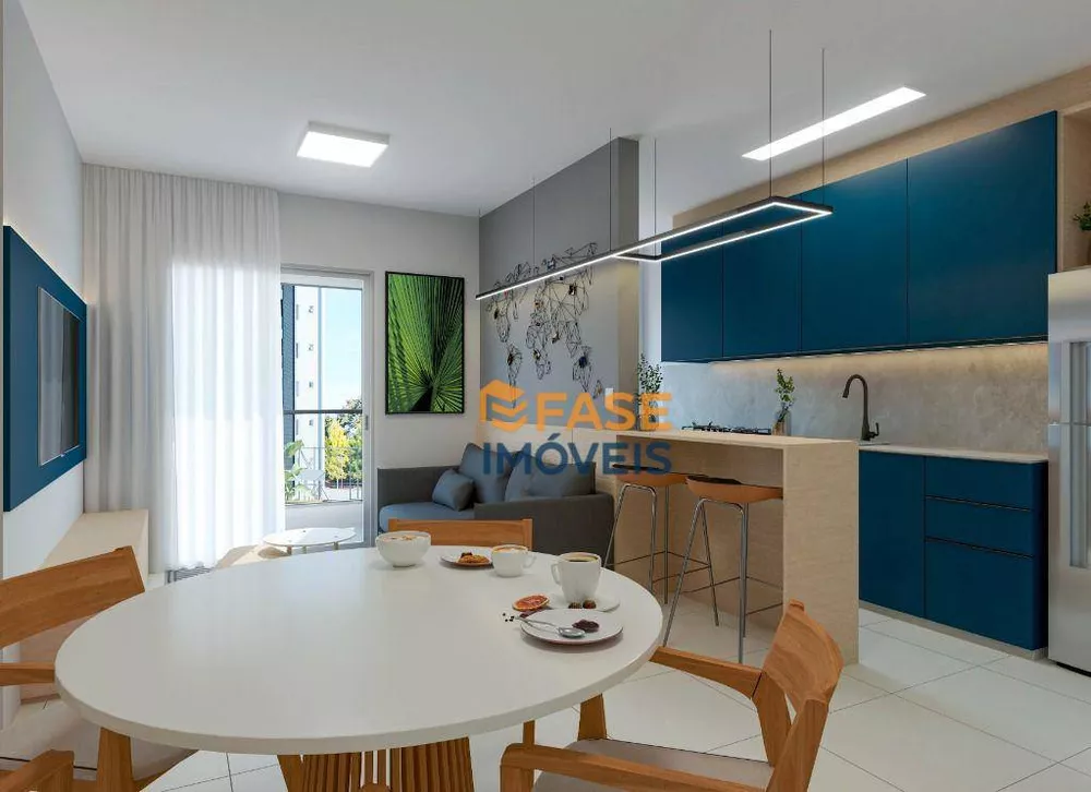 Apartamento à venda com 2 quartos, 66m² - Foto 2