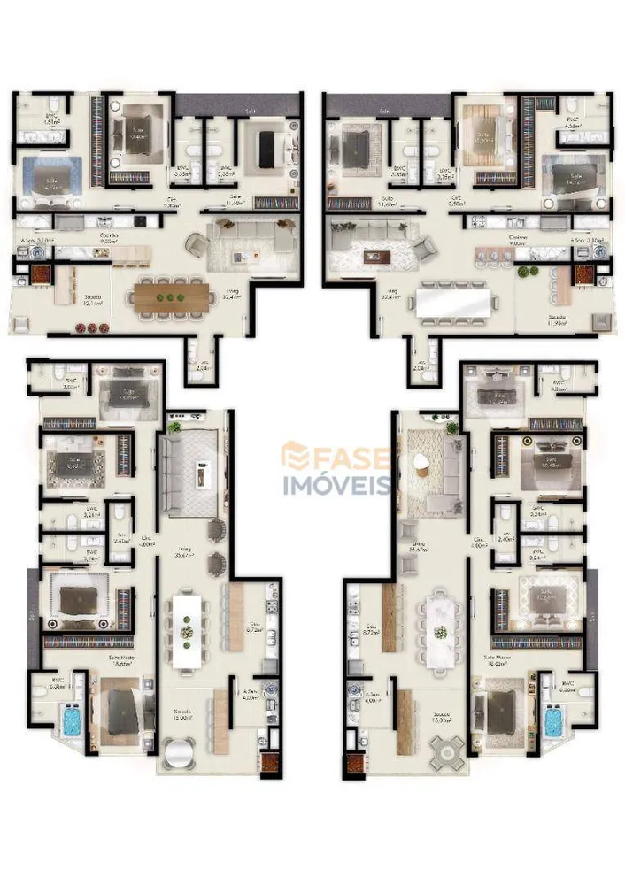 Apartamento, 3 quartos, 123 m² - Foto 6