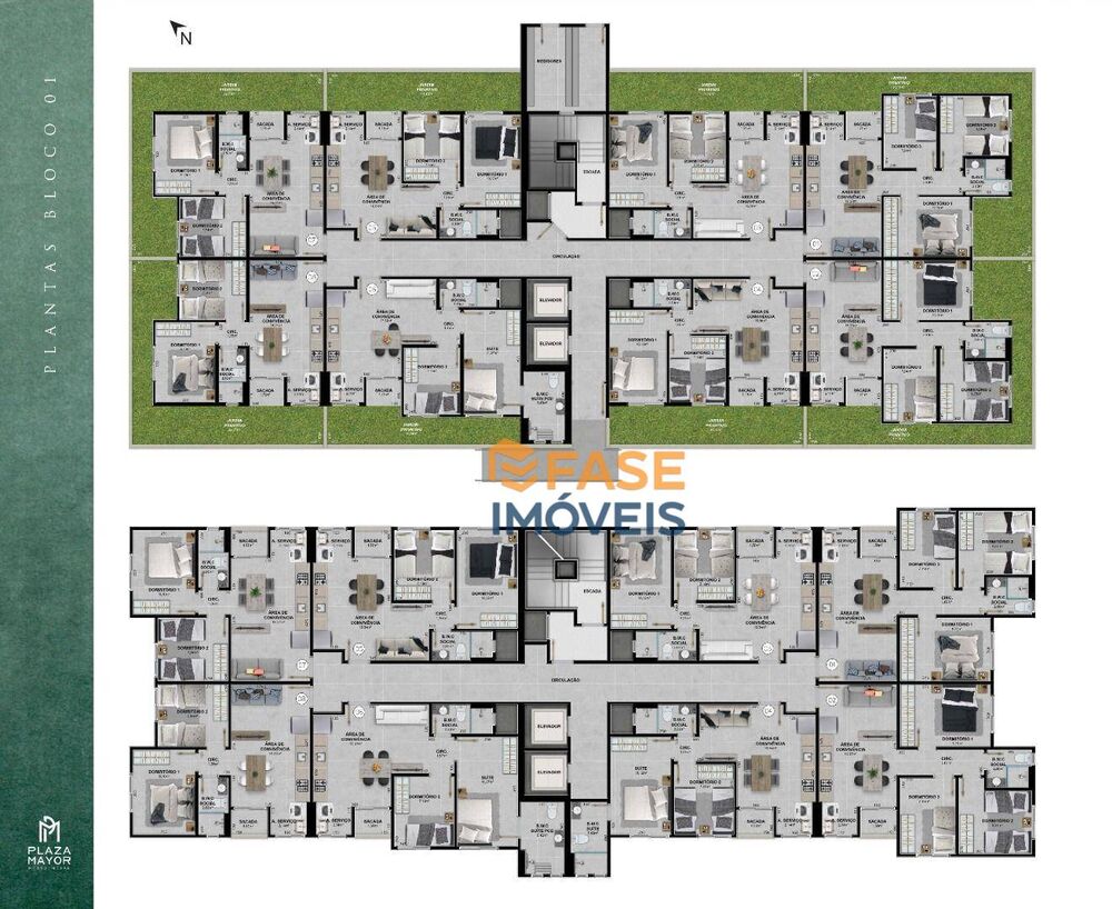 Apartamento à venda com 2 quartos, 51m² - Foto 23