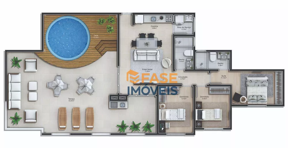 Apartamento, 3 quartos, 156 m² - Foto 4