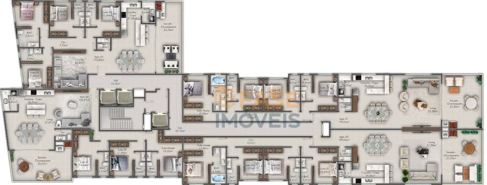 Apartamento, 3 quartos, 154 m² - Foto 16