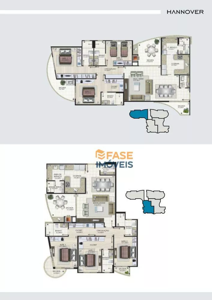 Apartamento, 3 quartos, 133 m² - Foto 4