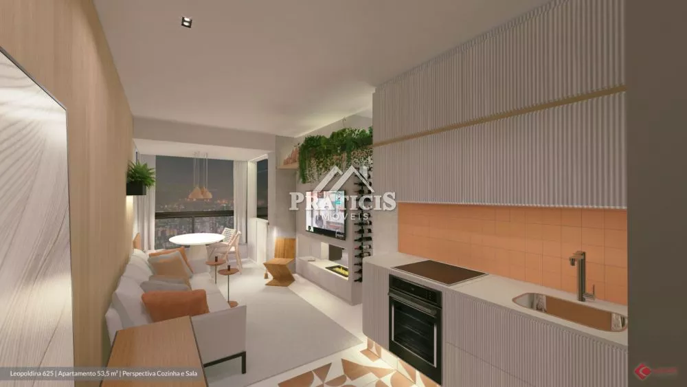 Apartamento à venda com 2 quartos, 53m² - Foto 3