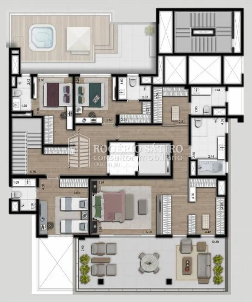 Cobertura, 4 quartos, 475 m² - Foto 8