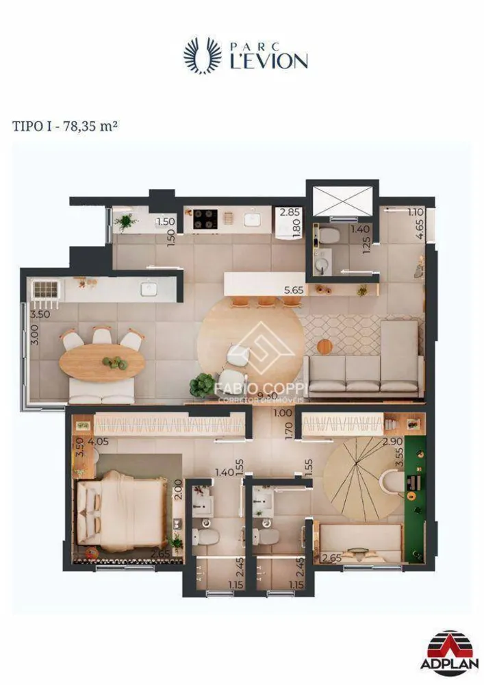 Apartamento, 3 quartos, 99 m² - Foto 12