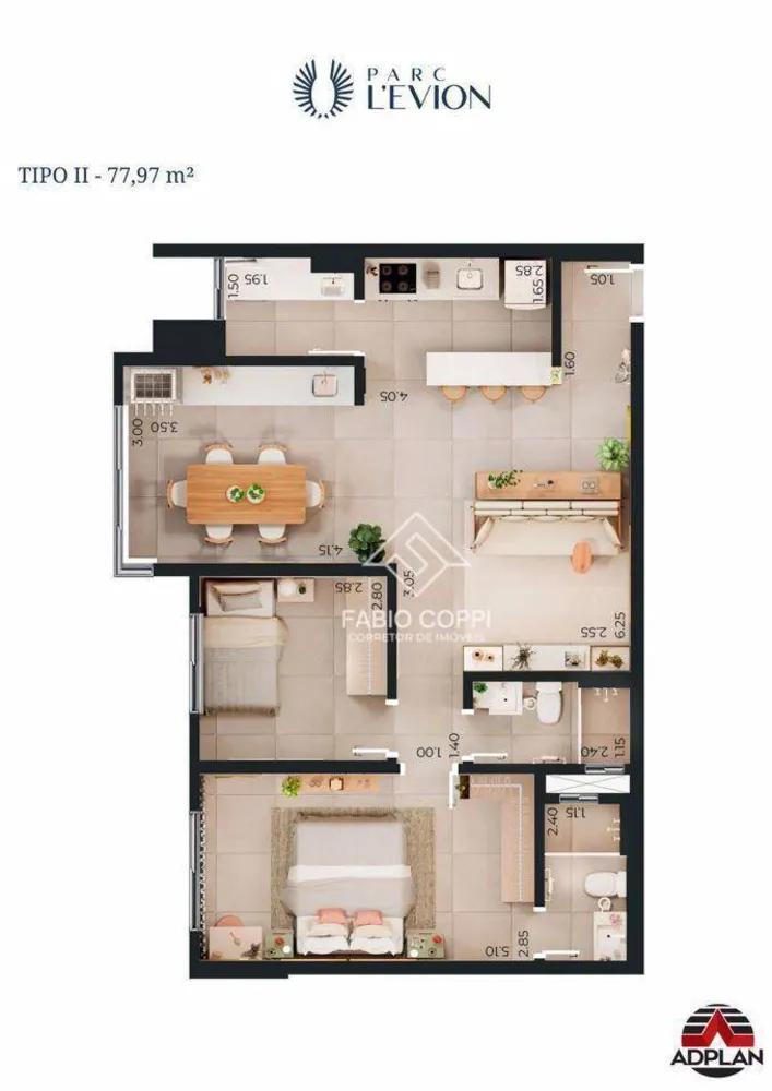 Apartamento, 3 quartos, 99 m² - Foto 14