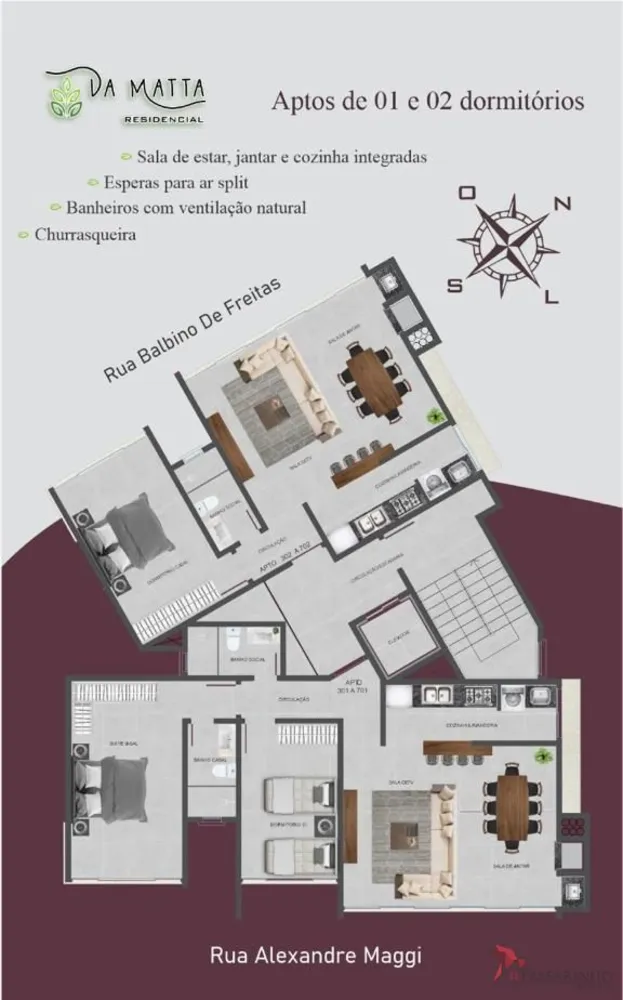 Apartamento, 1 quarto, 59 m² - Foto 4