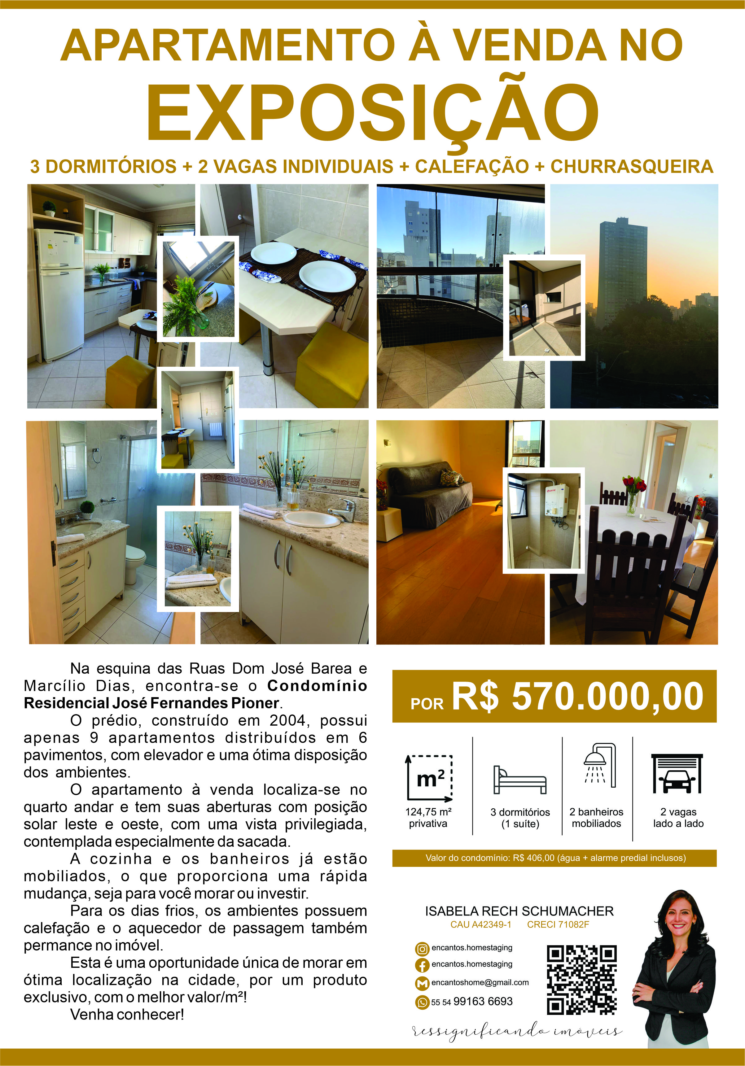 Apartamento à venda com 3 quartos, 100m² - Foto 4