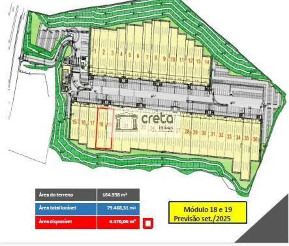Depósito-Galpão, 1735 m² - Foto 1