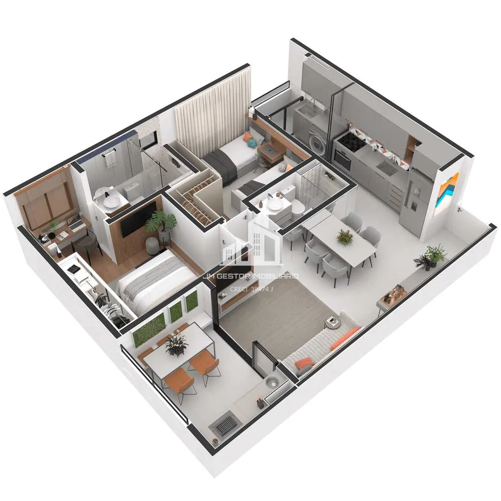 Apartamento, 2 quartos, 64 m² - Foto 7