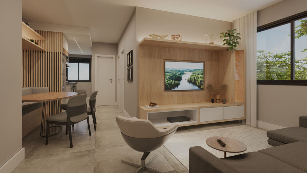 Apartamento, 1 quarto, 31 m² - Foto 3