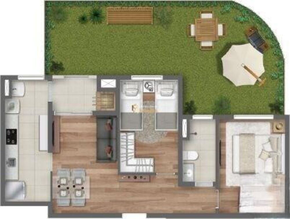 Apartamento à venda com 2 quartos, 51m² - Foto 9