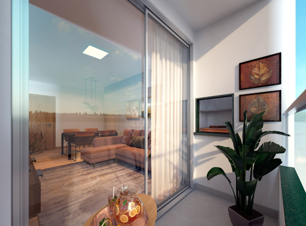 Apartamento à venda com 2 quartos, 50m² - Foto 3