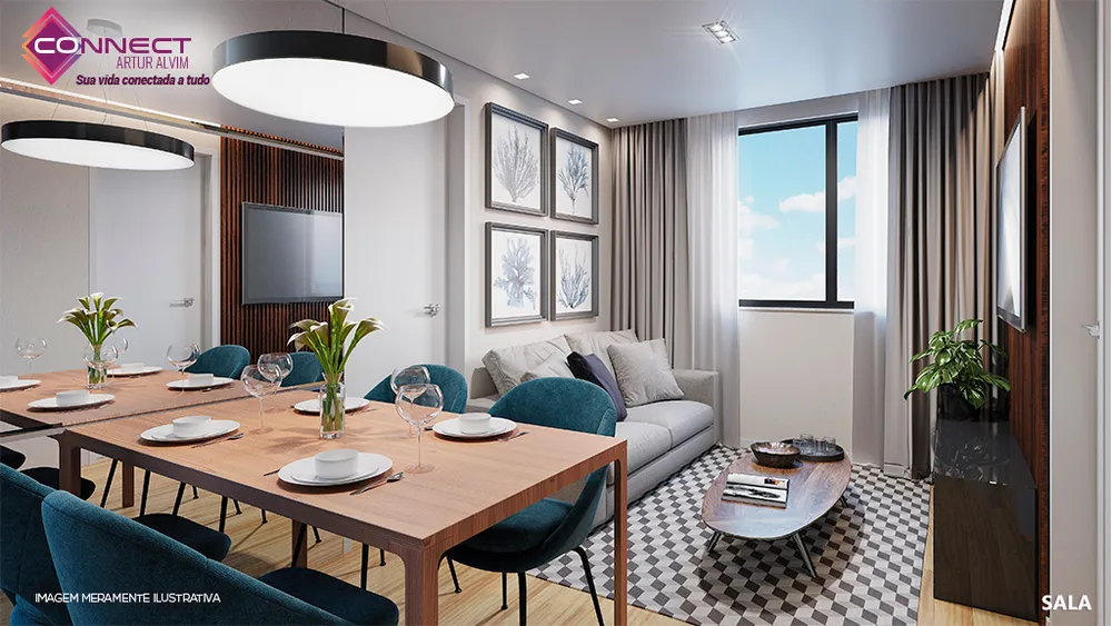 Apartamento, 2 quartos, 34 m² - Foto 3