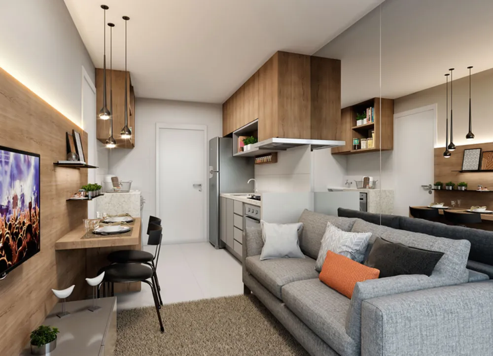 Apartamento, 1 quarto, 26 m² - Foto 3