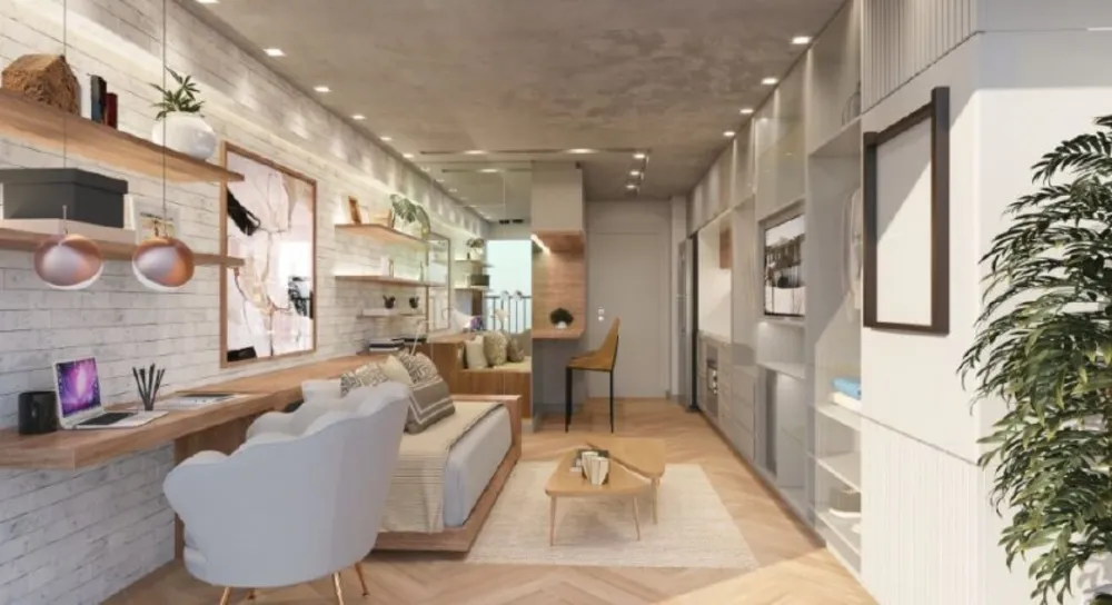 Apartamento, 1 quarto, 33 m² - Foto 4