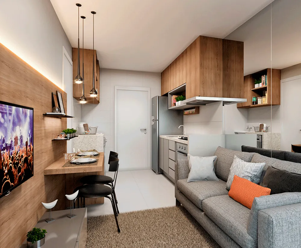 Apartamento, 1 quarto, 27 m² - Foto 2